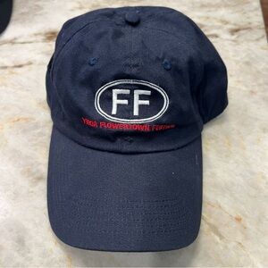 Navy Flowertown Festival Hat - Never Worn